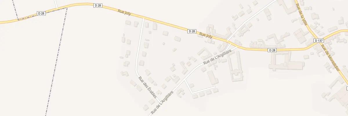 Plan du 14 Rue de l’Argillière à Mézières-en-Santerre