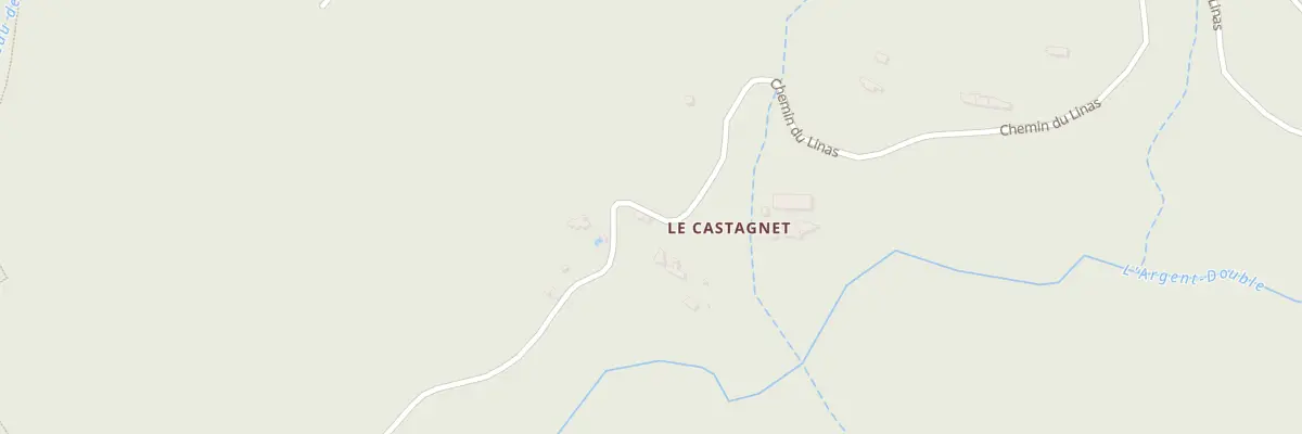 Plan du Castagnet Bas à Lespinassière