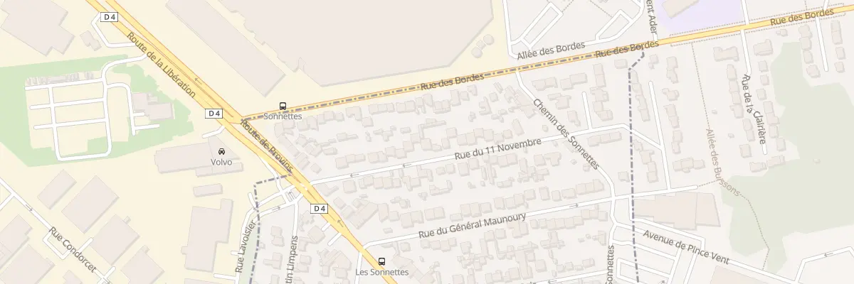 Plan du 21 Rue du Onze Novembre à Ormesson-sur-Marne