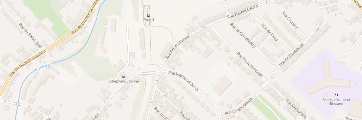 Plan du 392 Rue Florent Evrard à Bruay-la-Buissière