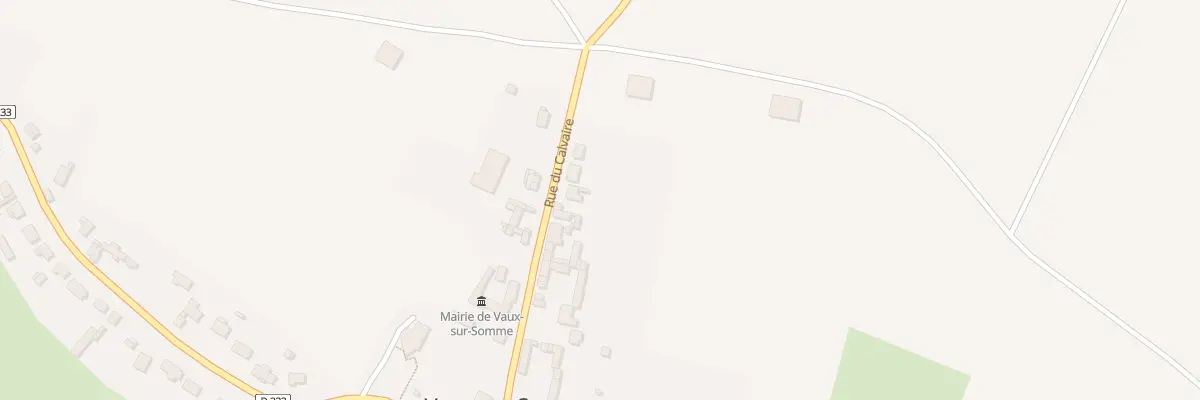 Plan du 18 Rue du Calvaire à Vaux-sur-Somme