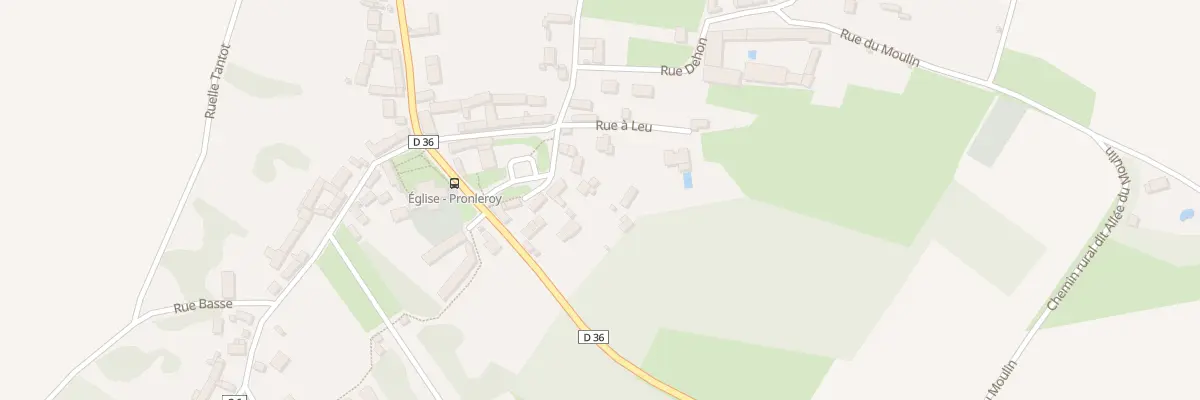 Plan du 8B Rue des Fontaines à Pronleroy
