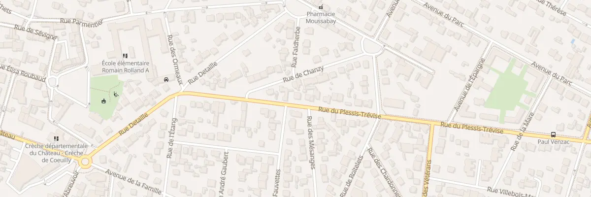 Plan du 15 Rue de Plessis Trevise à Champigny-sur-Marne