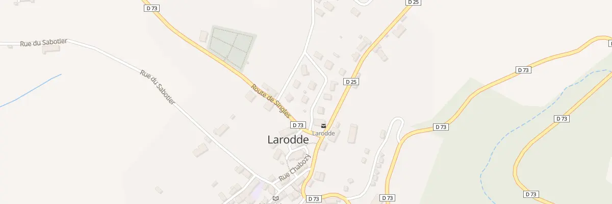 Plan du 5299 Le Bourg à Larodde