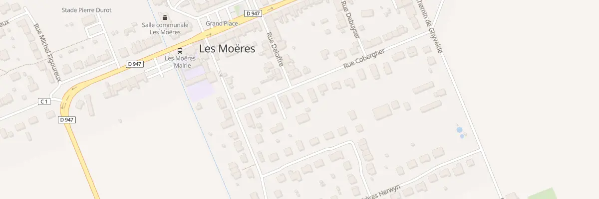 Plan du 8 Rue Cobergher à Ghyvelde
