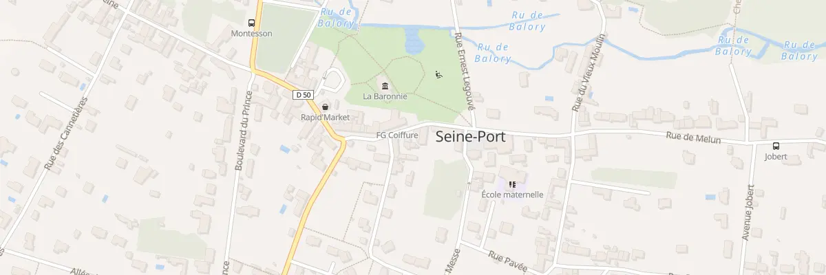 Plan du 28 Rue de Melun à Seine-Port