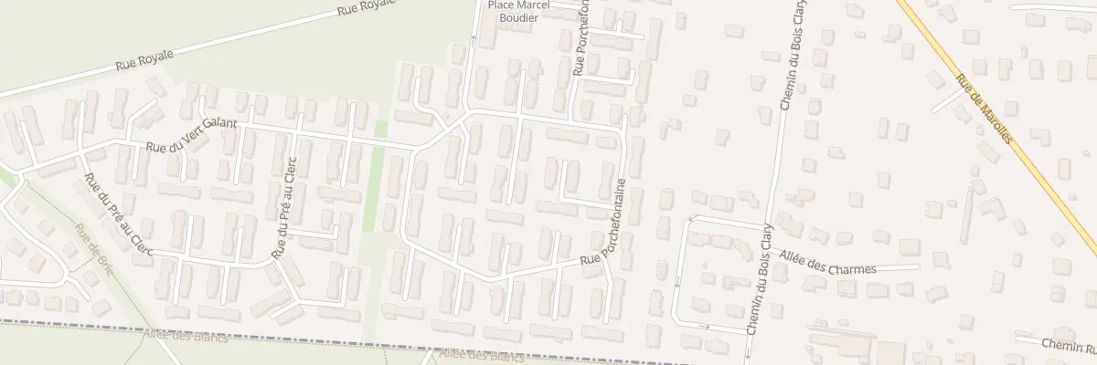 Plan du 16 Rue Porche-fontaine à Sucy-en-Brie