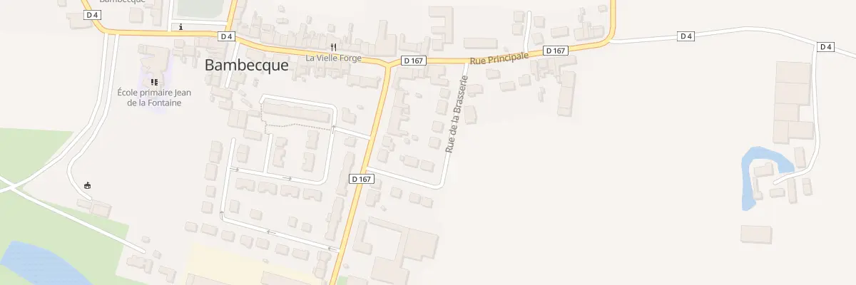 Plan du 5 Rue de la Brasserie à Bambecque