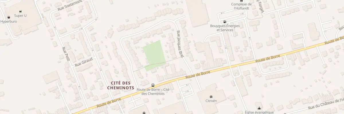 Plan du 48 Rue Jacques Brel à Hazebrouck