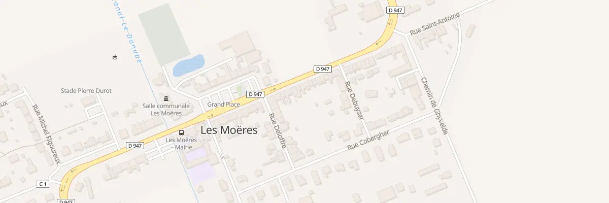 Plan du 56 Rue Nationale Les Moeres à Ghyvelde