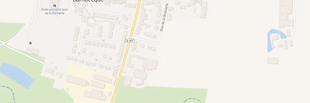 Plan du 8 Rue de la Brasserie à Bambecque