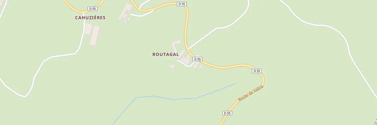 Plan du 5112 Routagal à Espérausses