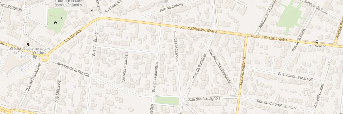Plan du 6B Rue des Mésanges à Champigny-sur-Marne
