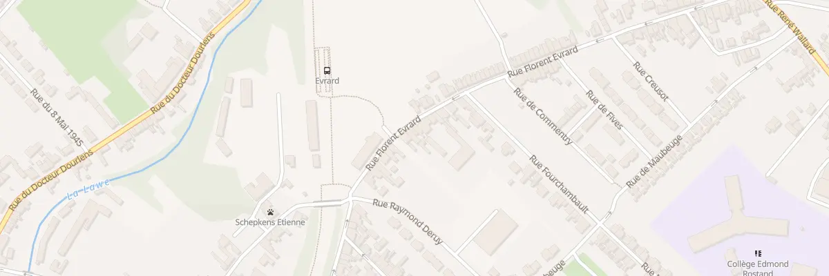 Plan du 430 Rue Florent Evrard à Bruay-la-Buissière