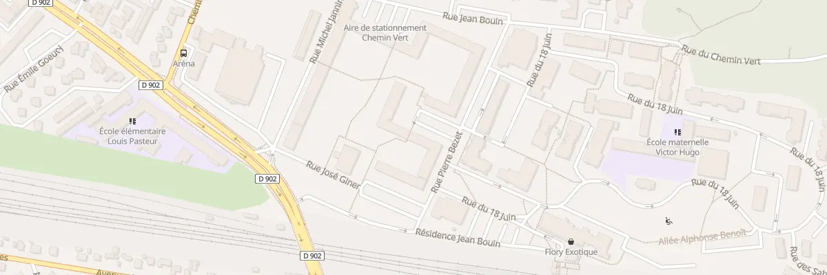 Plan du 3 Rue Pierre Bezet à Gagny