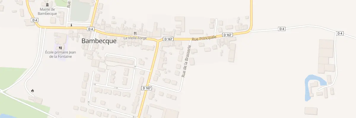 Plan du 9 Rue de la Brasserie à Bambecque