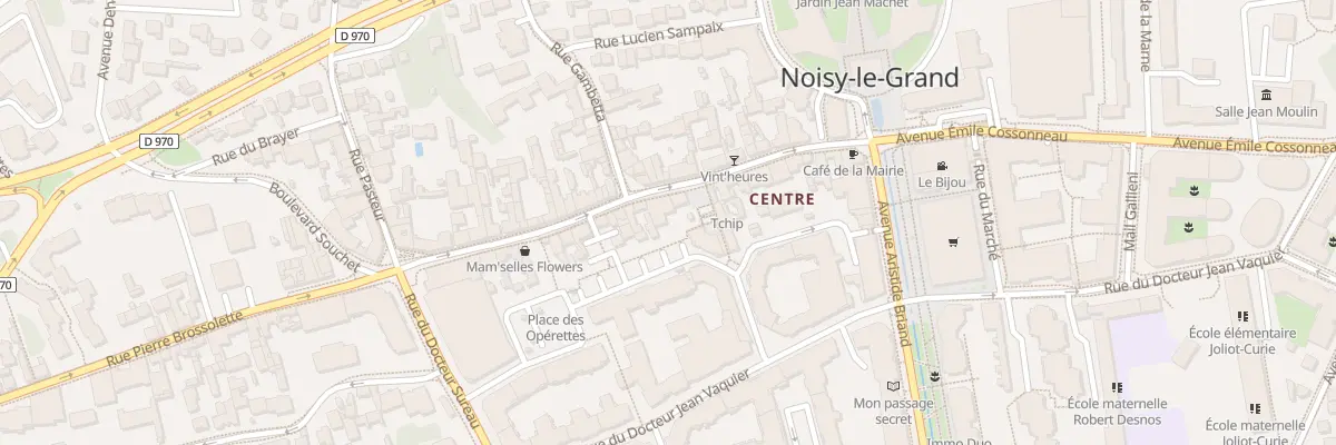 Plan du 192 Rue Pierre Brossolette à Noisy-le-Grand