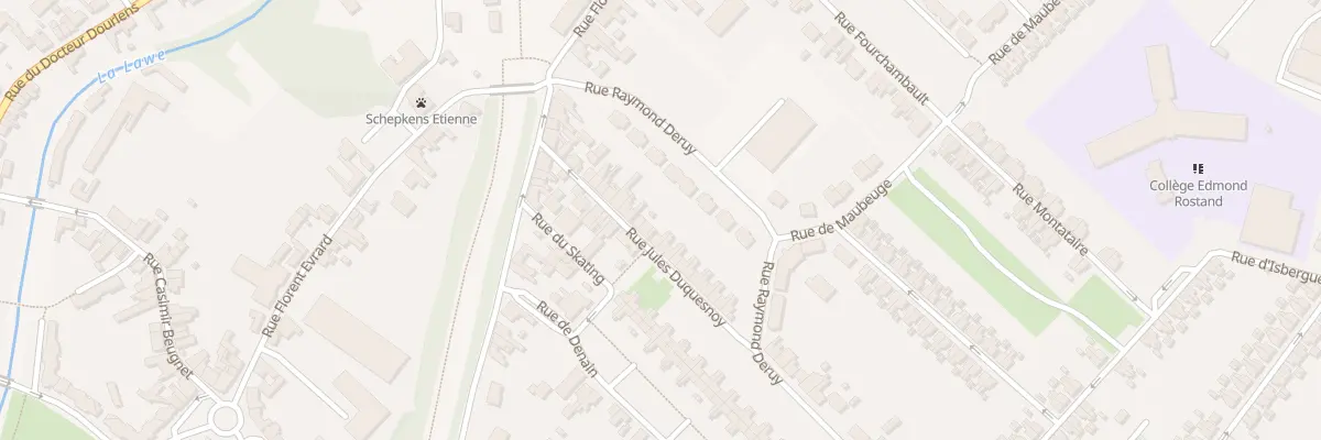 Plan du 103 Rue Jules Duquesnoy à Bruay-la-Buissière