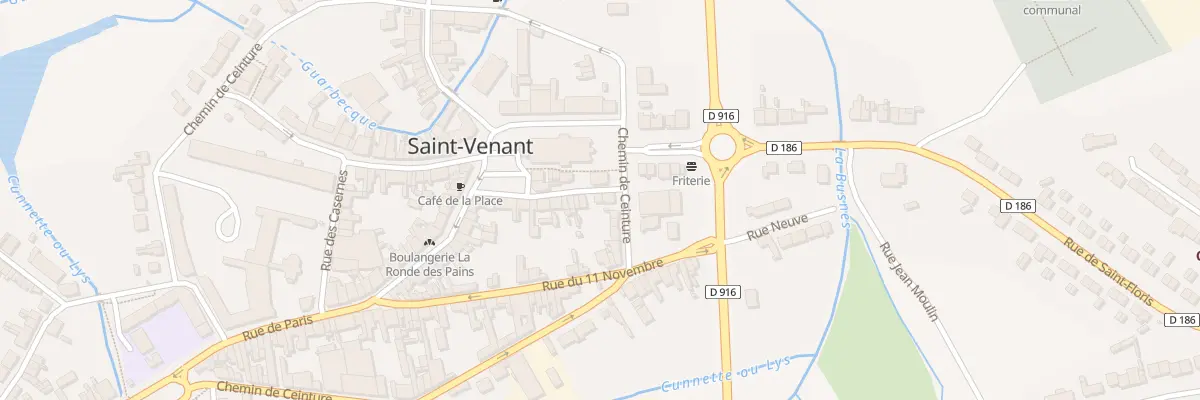 Plan du 14 Rue de l’Egalité à Saint-Venant