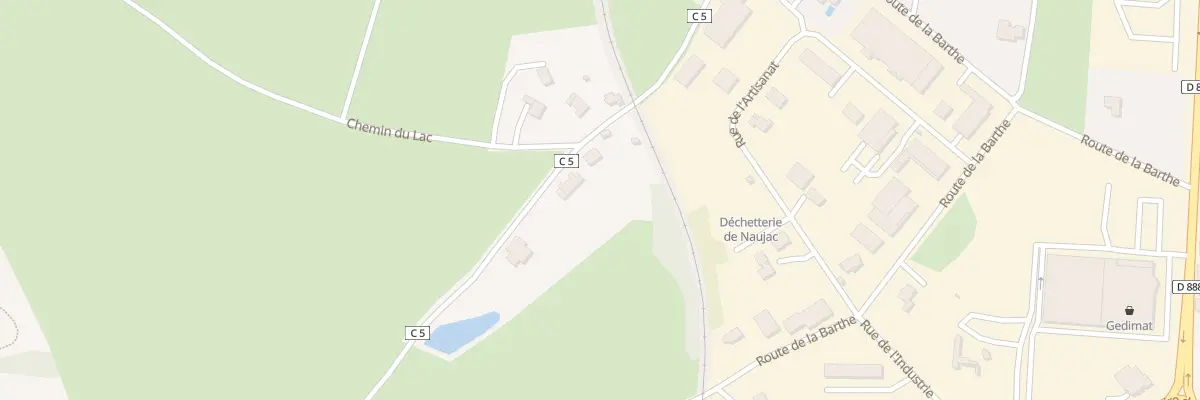 Plan du 19 Rte de Naujac à Luc-la-Primaube