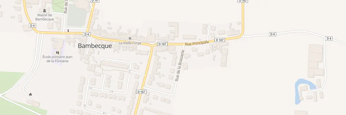 Plan du 11 Rue de la Brasserie à Bambecque