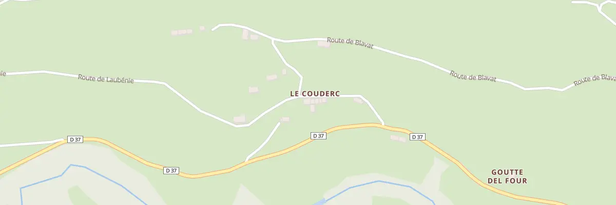 Plan du 5048 Le Couderc à Saint-Paul-de-Salers