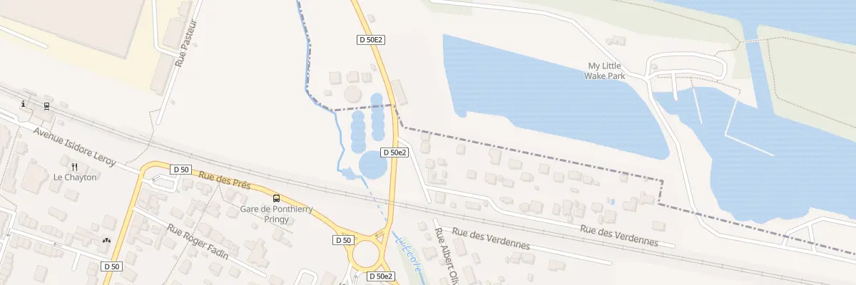 Plan du 9 Rue Albert Olivieri à Saint-Fargeau-Ponthierry