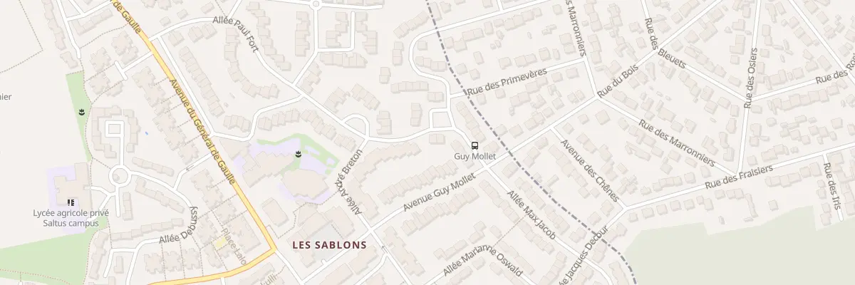 Plan du 56 All Paul Fort à Sevran