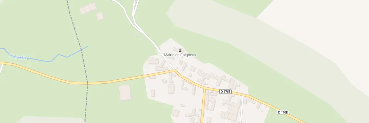 Plan du 8 Rue de Couin à Coigneux