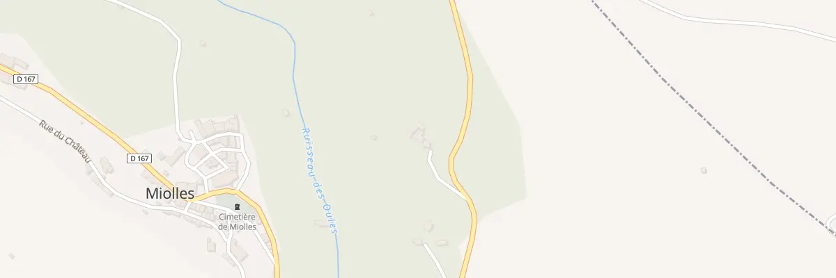 Plan du 5059 Ladreche Haute à Miolles