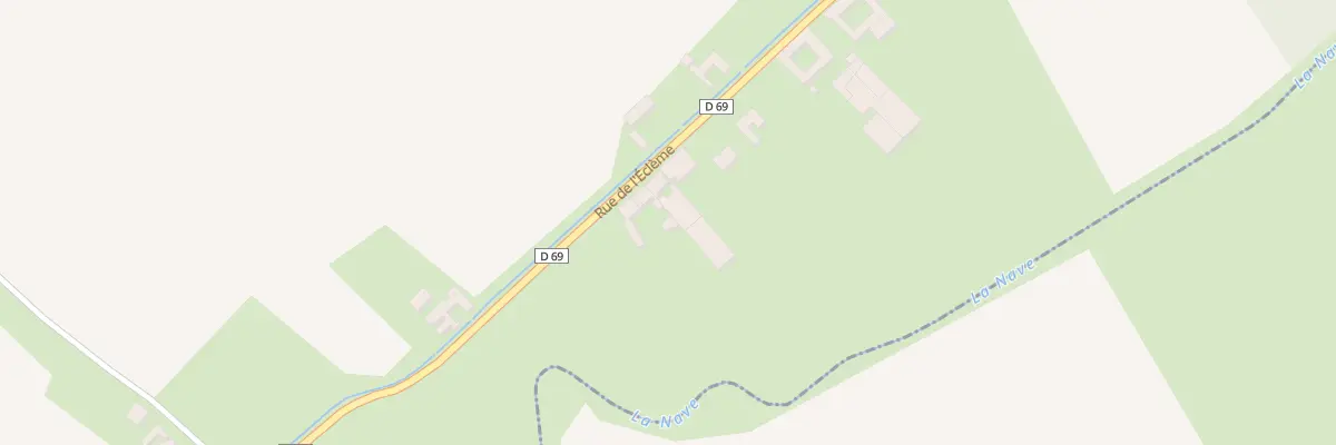 Plan du 2691 Rue de l’Eclème à Robecq