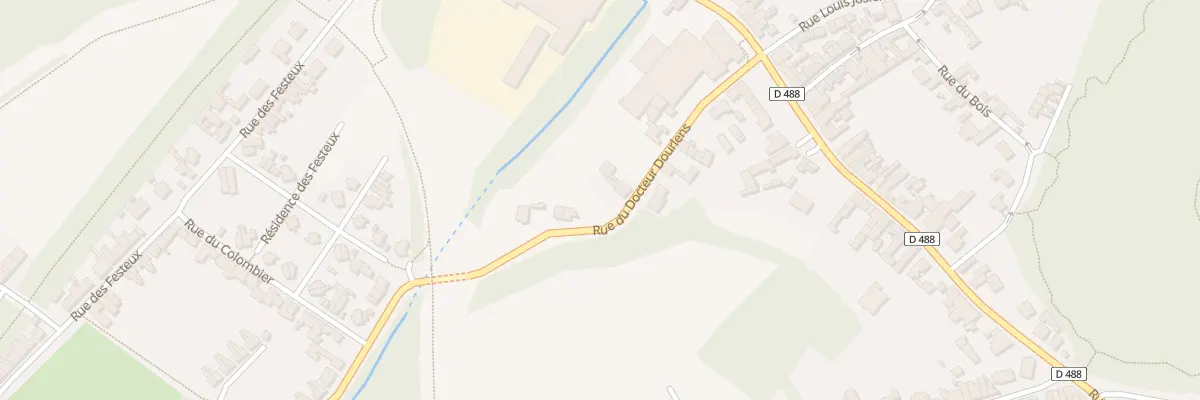 Plan du 681 Rue du Docteur Dourlens à Bruay-la-Buissière