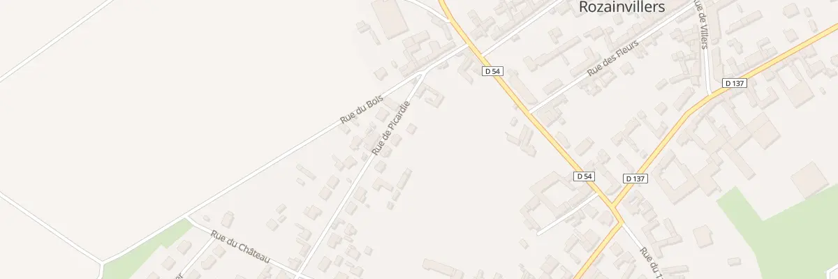 Plan du 11 Rue de Picardie au Plessier-Rozainvillers