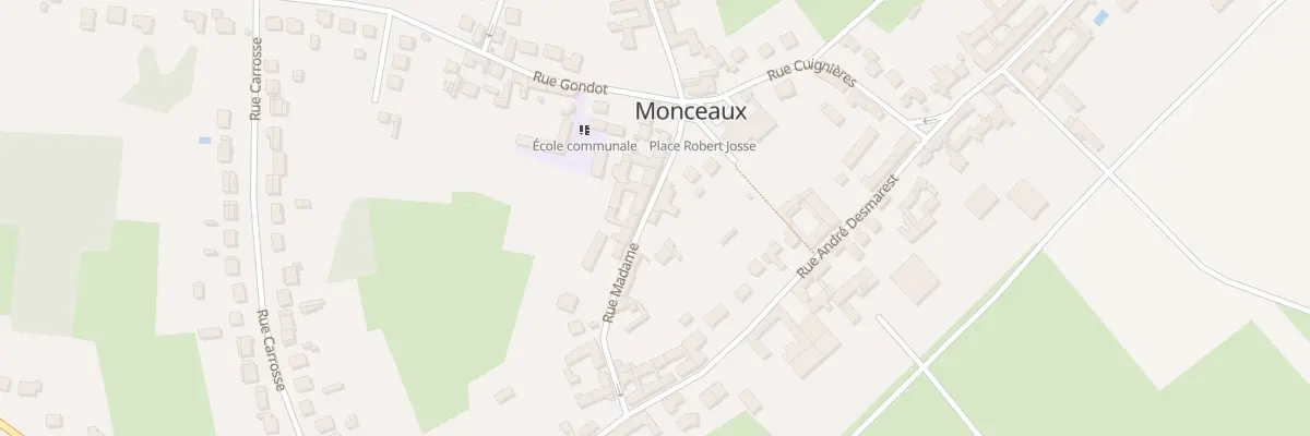Plan du 39 Rue Madame à Monceaux