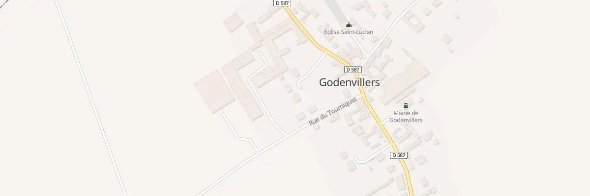 Plan du 46T Rue du Moulin à Godenvillers