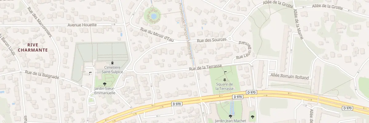 Plan du 17 Rue de la Terrasse à Noisy-le-Grand