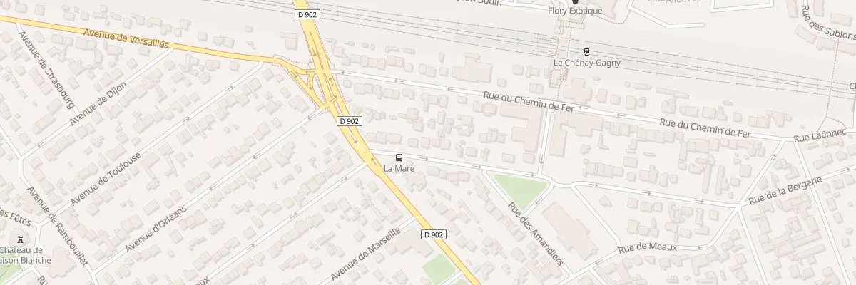 Plan du 60 Rue de la Mare à Gagny