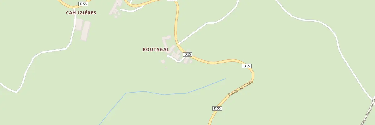 Plan du 5111 Routagal à Espérausses