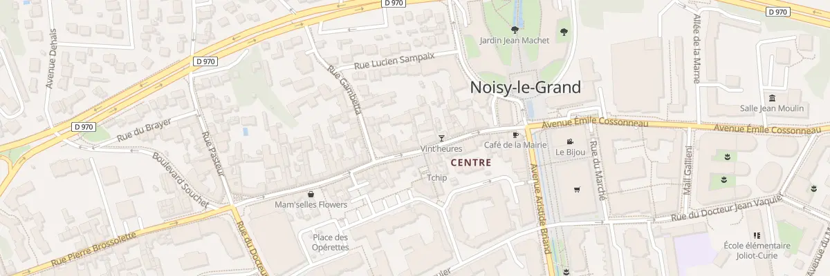 Plan du 211 Rue Pierre Brossolette à Noisy-le-Grand