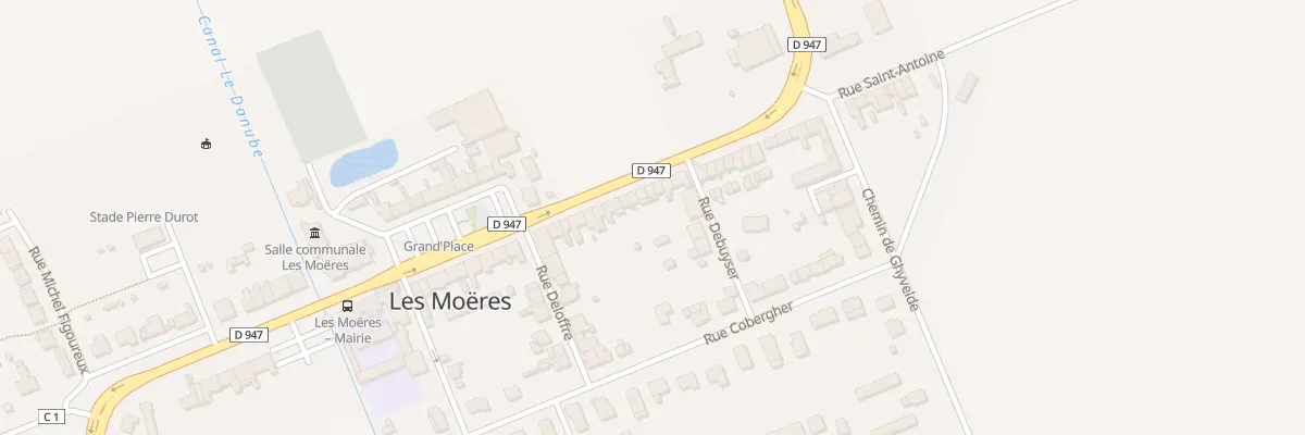 Plan du 51 Rue Nationale Les Moeres à Ghyvelde