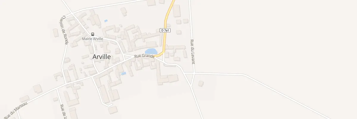 Plan du 2 Rue de la Grande Maison à Arville