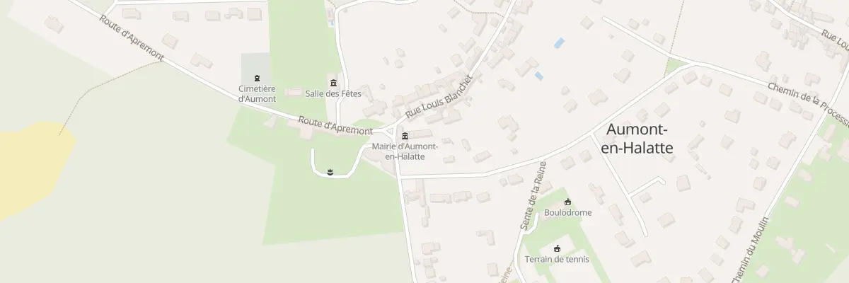 Plan du 5 Rue Henri Dupriez à Aumont-en-Halatte