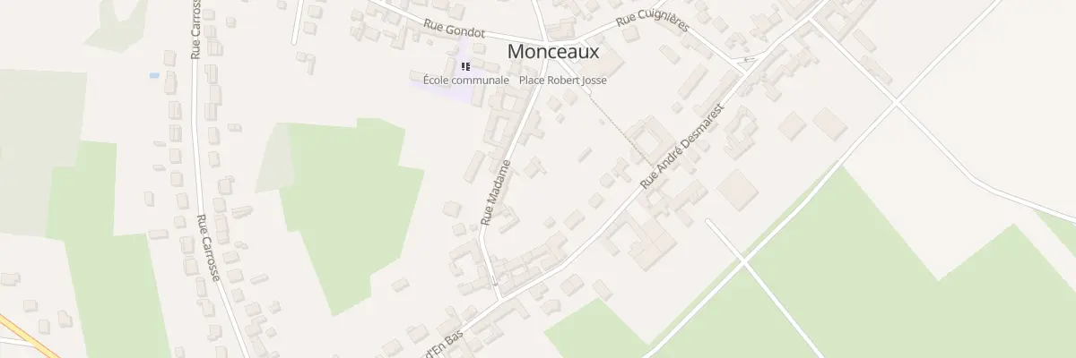 Plan du 43 Rue Madame à Monceaux