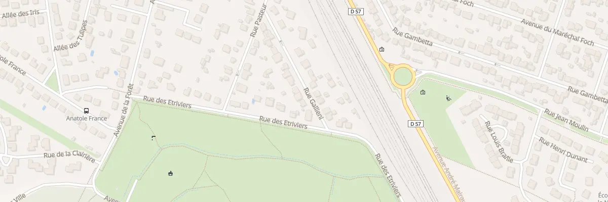 Plan du 16 Rue Gallieni à Combs-la-Ville
