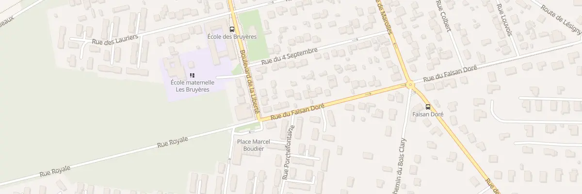 Plan du 7 Rue Faisan Dore à Sucy-en-Brie