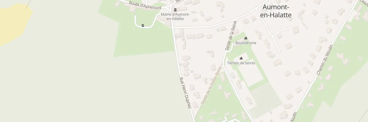 Plan du 11 Rue Henri Dupriez à Aumont-en-Halatte