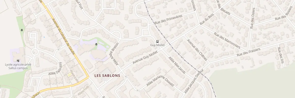 Plan du 23 Av Guy Mollet à Sevran