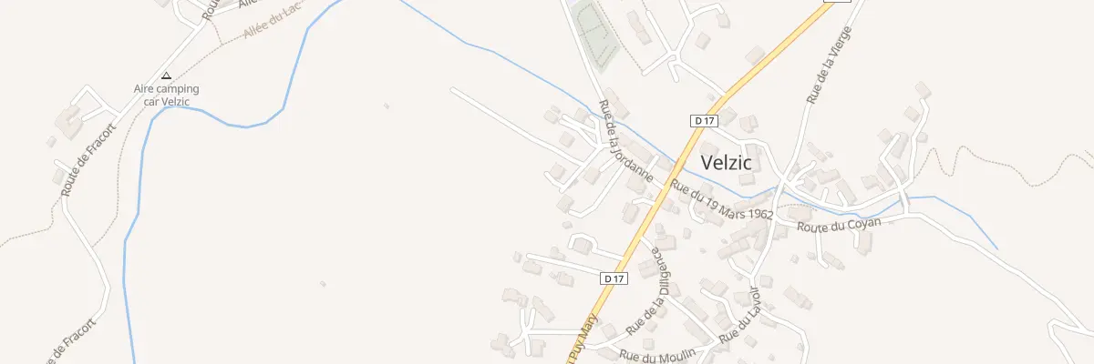 Plan du 5 Rue de la Jordanne à Velzic