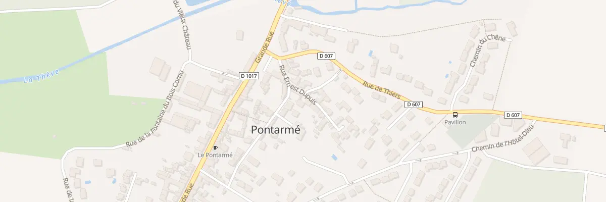 Plan du 2 Rue Ernest Dupuis à Pontarmé