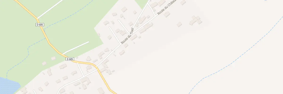 Plan du 8 Rte du Theil à Prémilhat